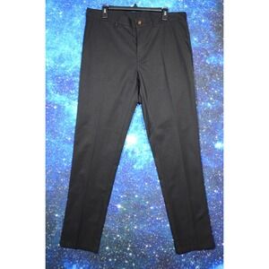 Extracurricular Pants Mens‎ 34x32 Black Dress Flat Front Straight Leg Slacks
